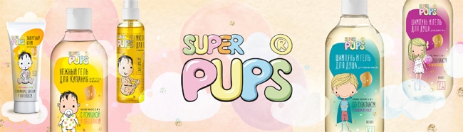 Детская косметика Super Pups 0+ и 3+