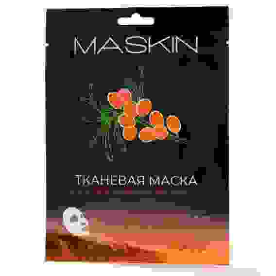 MASKIN Тканевая маска с облепиховым маслом и экстрактом моркови, саше