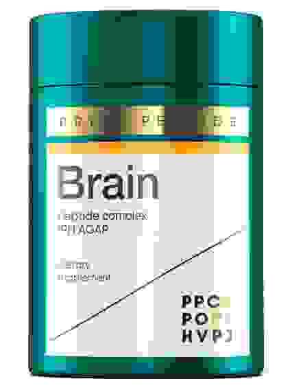 Prime Peptide Brain энергия мозга и ясность мышления, 90капс.