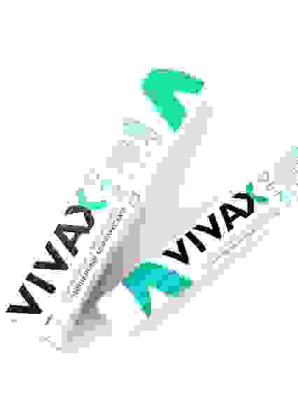 VIVAX ДЕНТ Зубная паста c Бисабололом и пептидным комплексом, 95г