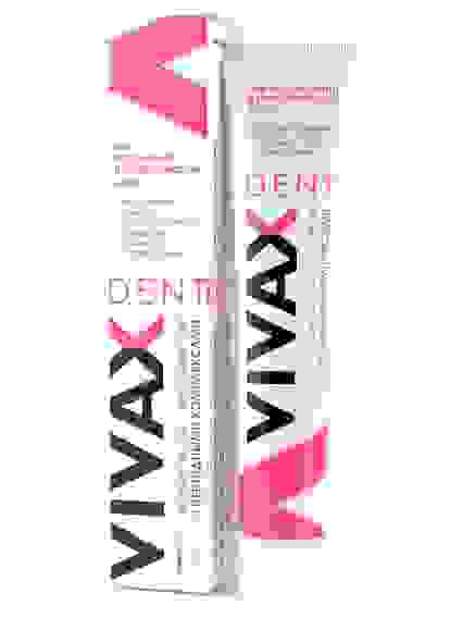 VIVAX ДЕНТ Зубная паста с Бетулавитом и пептидным комплексом, 95г