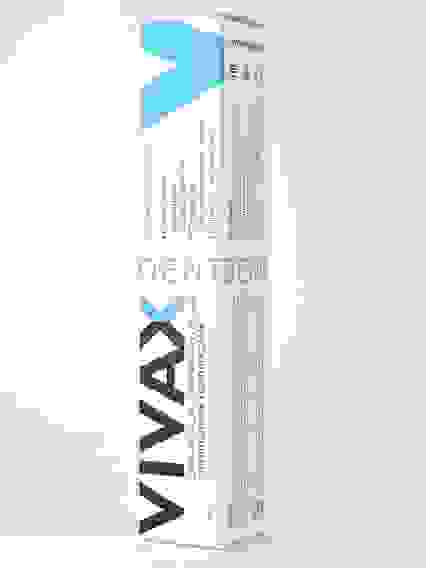 VIVAX ДЕНТ Зубная паста реминерализующая с пептидным комплексом и нано-гидроксиапатитом, 95г