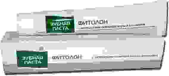 Зубная паста Фитолон КОМПЛЕКСНЫЙ УХОД с осиновой корой и ламинарией, 75мл