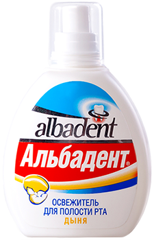 Альбадент Освежитель для рта Дыня, 35мл