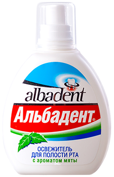 Альбадент Освежитель для рта Мята, 35мл