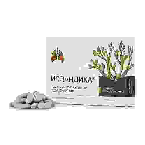 Исландика экстракт исландского мха Свободное дыхание БАД, 24табл.