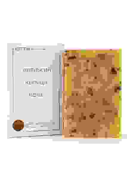 Мыло ручной работы Апельсин - корица - кофе, 100г
