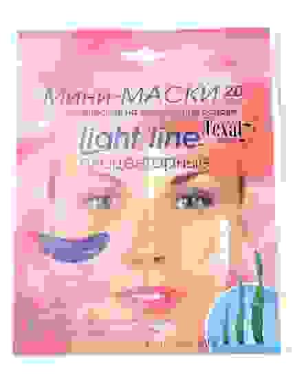Texal Мини-Маски лепестки-патчи Плацентарные, 20шт.